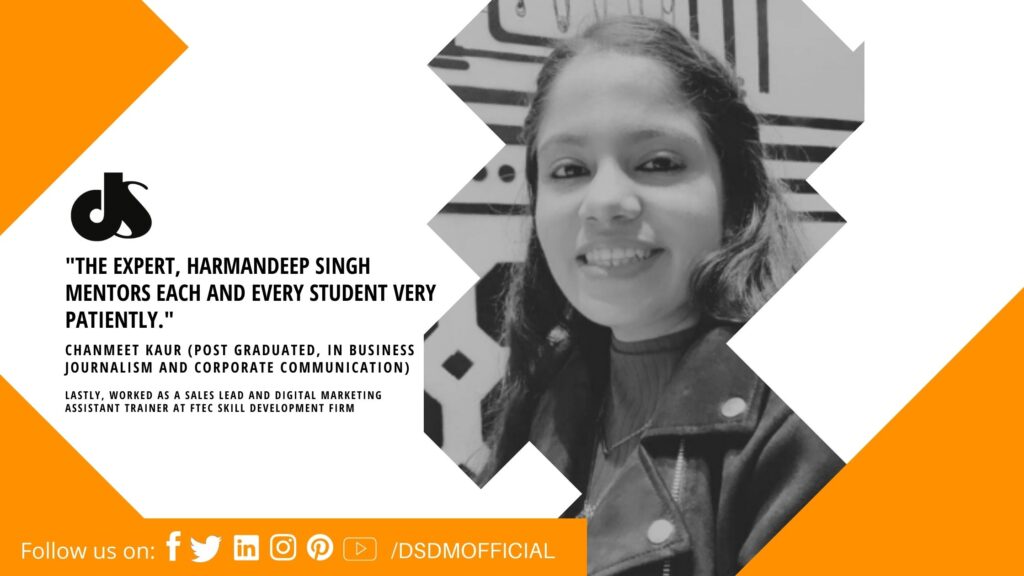 Chanmeet Kaur-DSDM Success Story