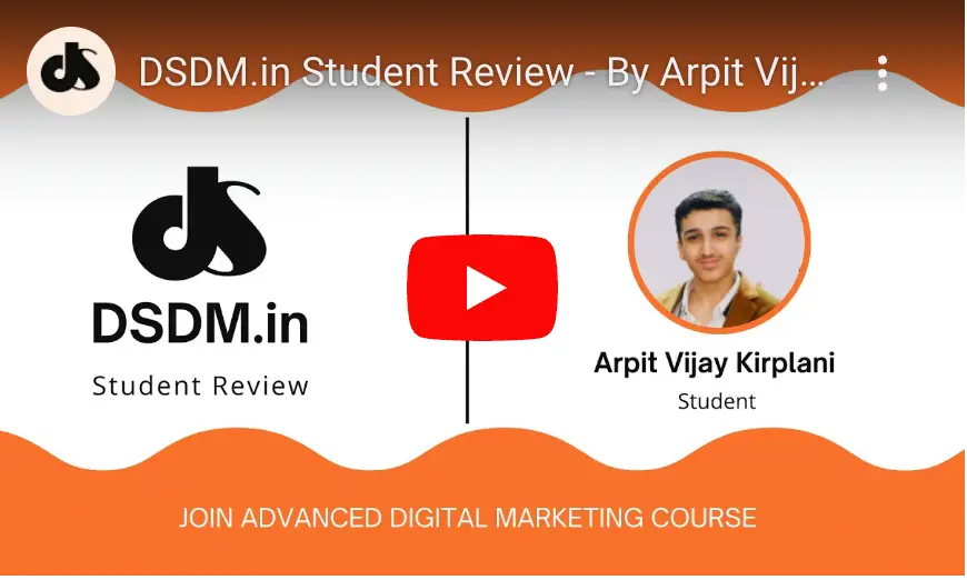 arpit review for dsdm yt thumbnail