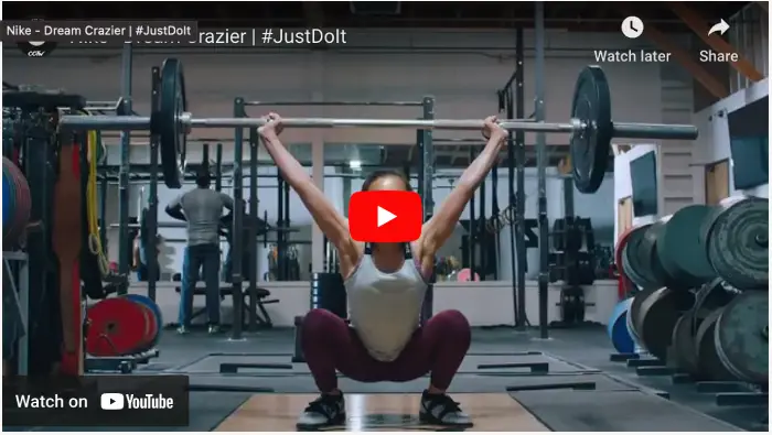 nike just do it campaign youtube video